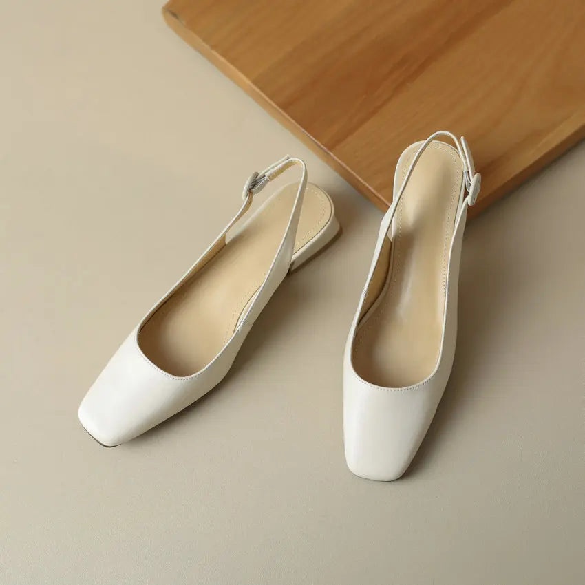 Orthopedische beige loafers - Lisa