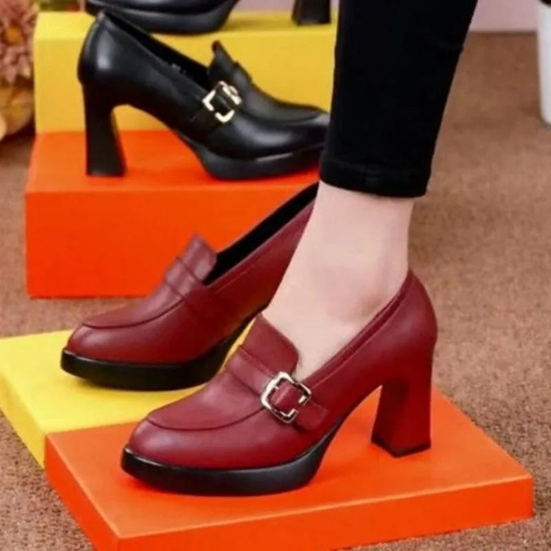 Orthopedische zwarte pumps - Maria