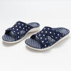 Lotte - Orthopedische Stippen Slippers Wit