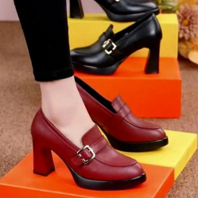 Orthopedische zwarte pumps - Maria