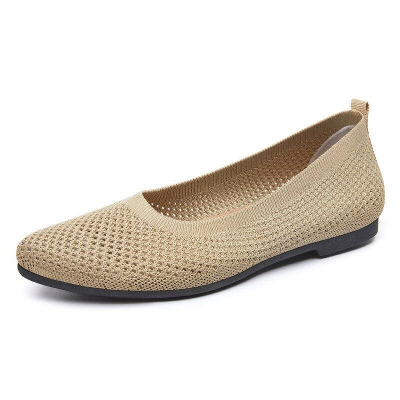 Sophie - Orthopedische Comfortabele Grijze Flats