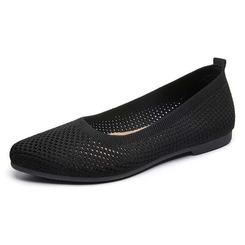 Sophie - Orthopedische Comfortabele Grijze Flats