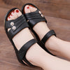 Orthopedische Zwarte Sandalen Elegance - Julia