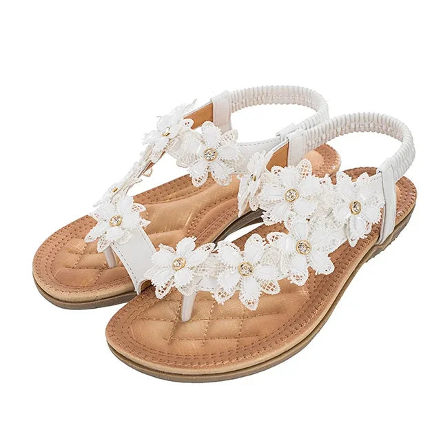 Orthopedische Licht Beige Sandalen - Emily