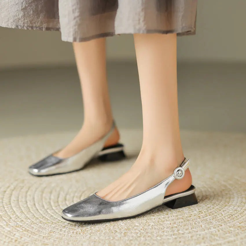 Orthopedische beige loafers - Lisa