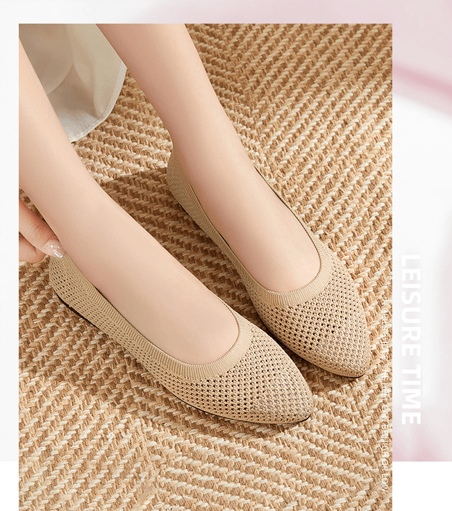 Sophie - Orthopedische Comfortabele Grijze Flats