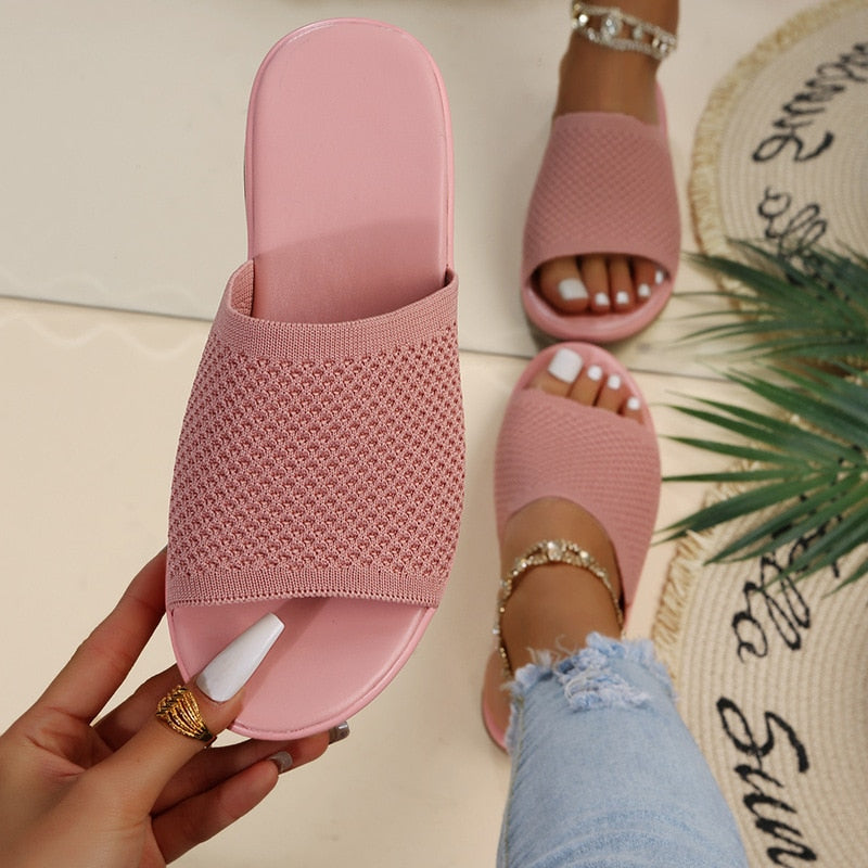 Emma - Orthopedische Roze Comfort Slippers