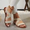 Orthopedische Stijlvolle Beige Sandalen - Clara