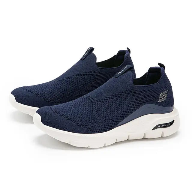 Elise - Orthopedische Zwarte Slip-on Sneakers