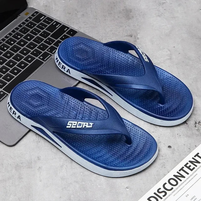 Orthopedische Blauwe Teenslippers - Mark