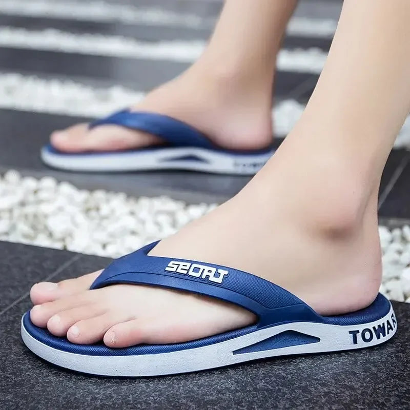 Orthopedische Blauwe Teenslippers - Mark