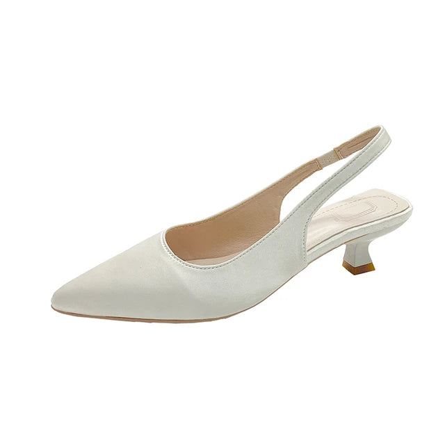 Isabella - Orthopedische Zwart Slingback Pumps