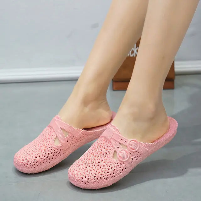 Orthopedische Ademende Roze Flats - Emma