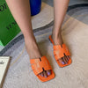 Lucas - Orthopedische Oranje Slippers