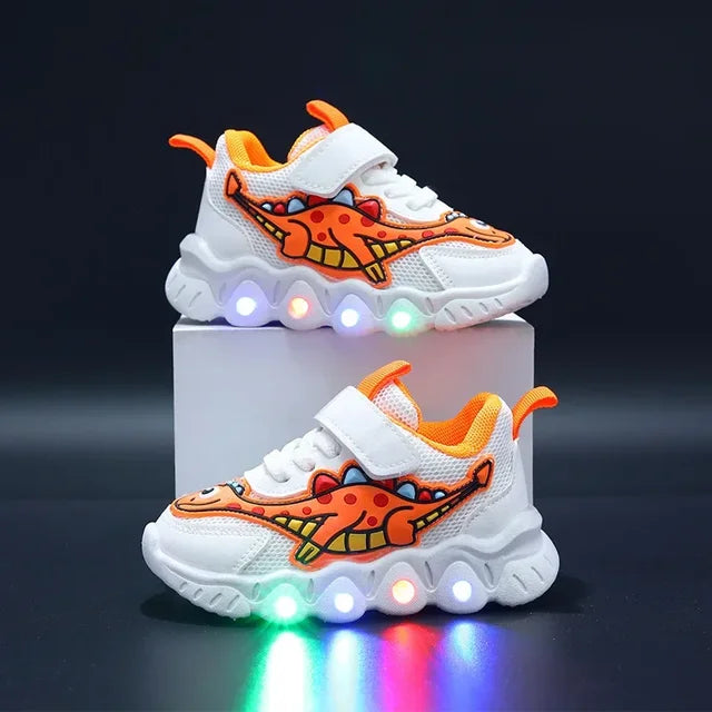 Dino - Orthopedische LED Kinder Sneakers