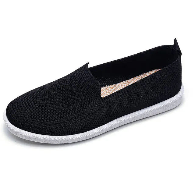 Eva - Orthopedische Zwarte Comfort Loafers