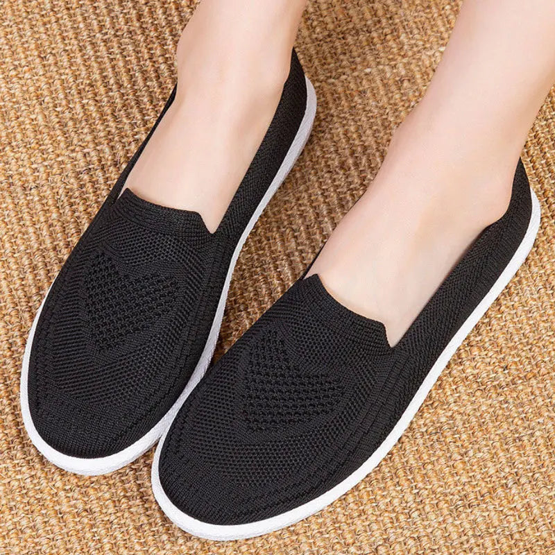 Eva - Orthopedische Zwarte Comfort Loafers