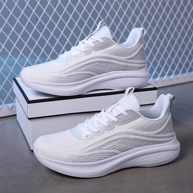 Alex - Orthopedische Zwart-Witte Unisex Sneakers