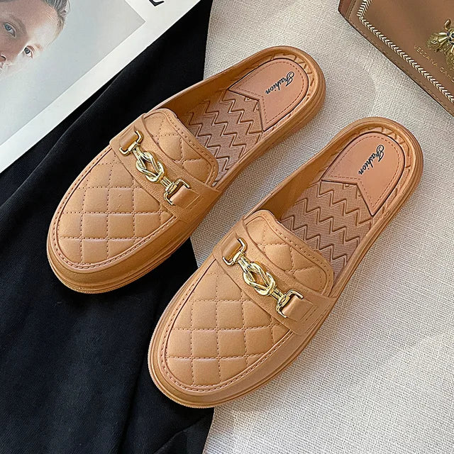 Charlotte - Orthopedische Chique Bruine Loafers