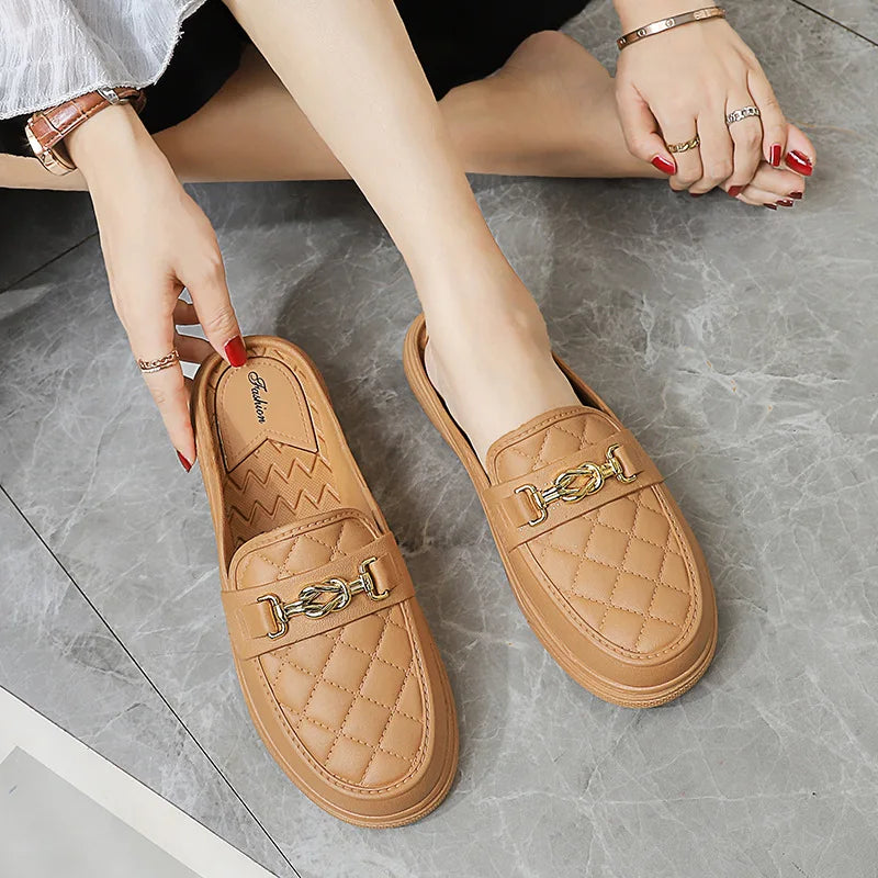 Charlotte - Orthopedische Chique Bruine Loafers