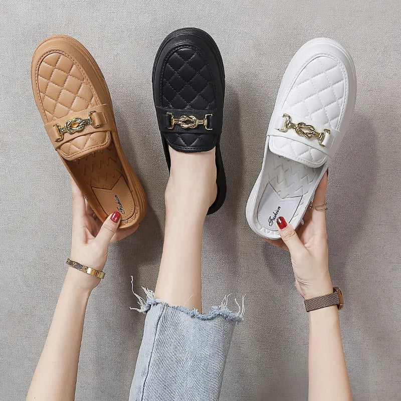 Charlotte - Orthopedische Chique Bruine Loafers