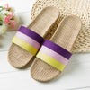 Orthopedische Strokleurige Regenboogslippers - Maria