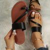 Anna - Orthopedische Cognac Cross-Strap Sandalen