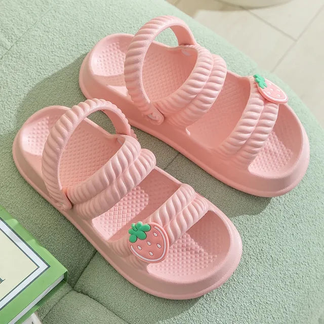 Emma - Orthopedische Roze Kinder Slippers