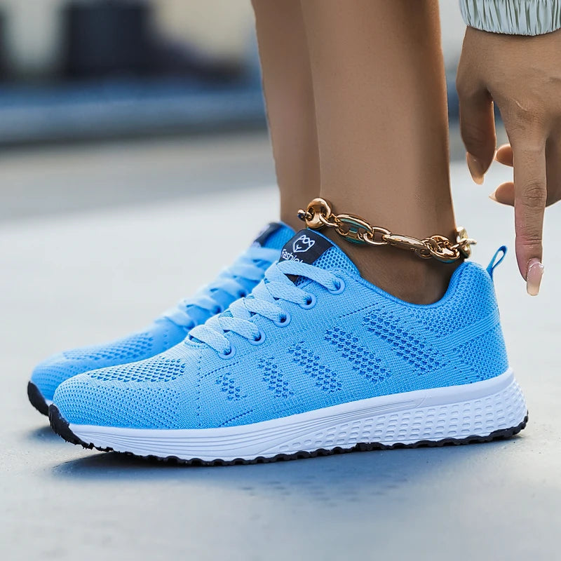 Eva - Orthopedische Marineblauwe Sportieve Sneakers