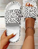 Orthopedische Luipaardprint Slippers - Zoe