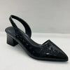 Elena - Orthopedische Croco Bruine Pumps