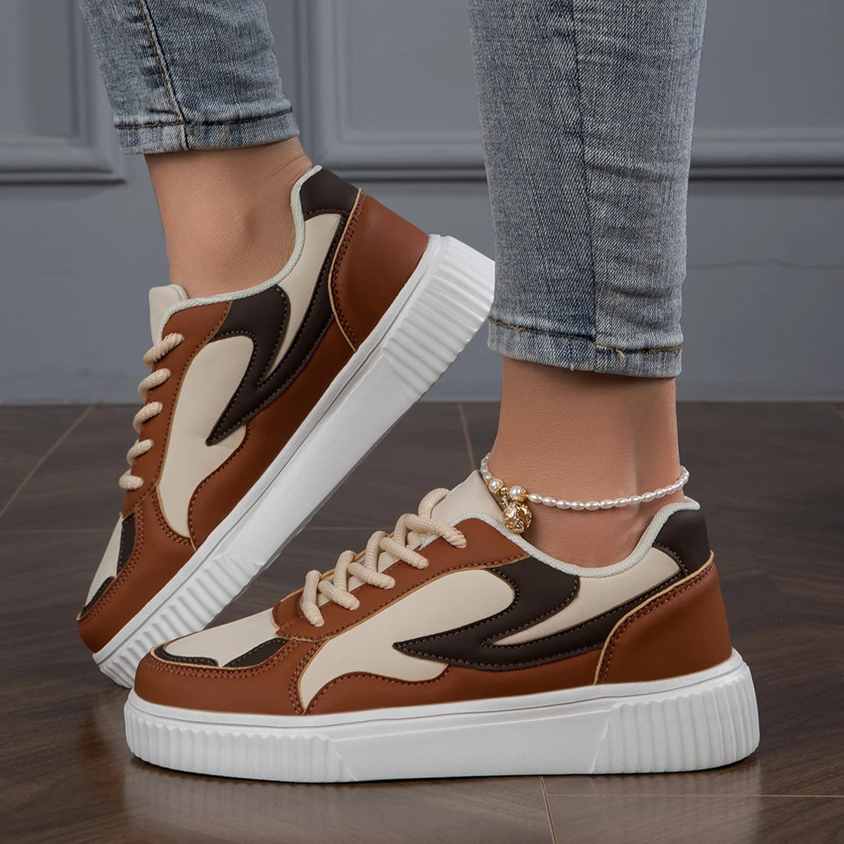 Sophie - Orthopedische Casual Sneakers Zwart en Zilver