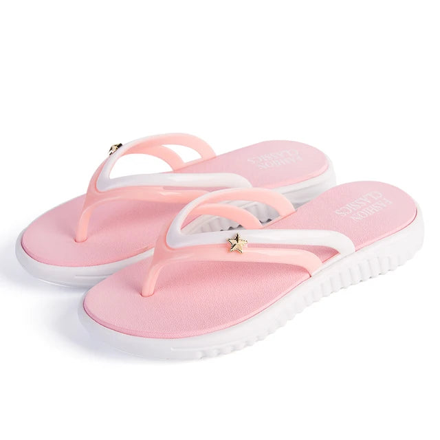 Orthopedische Lichtblauwe Slippers - Julia