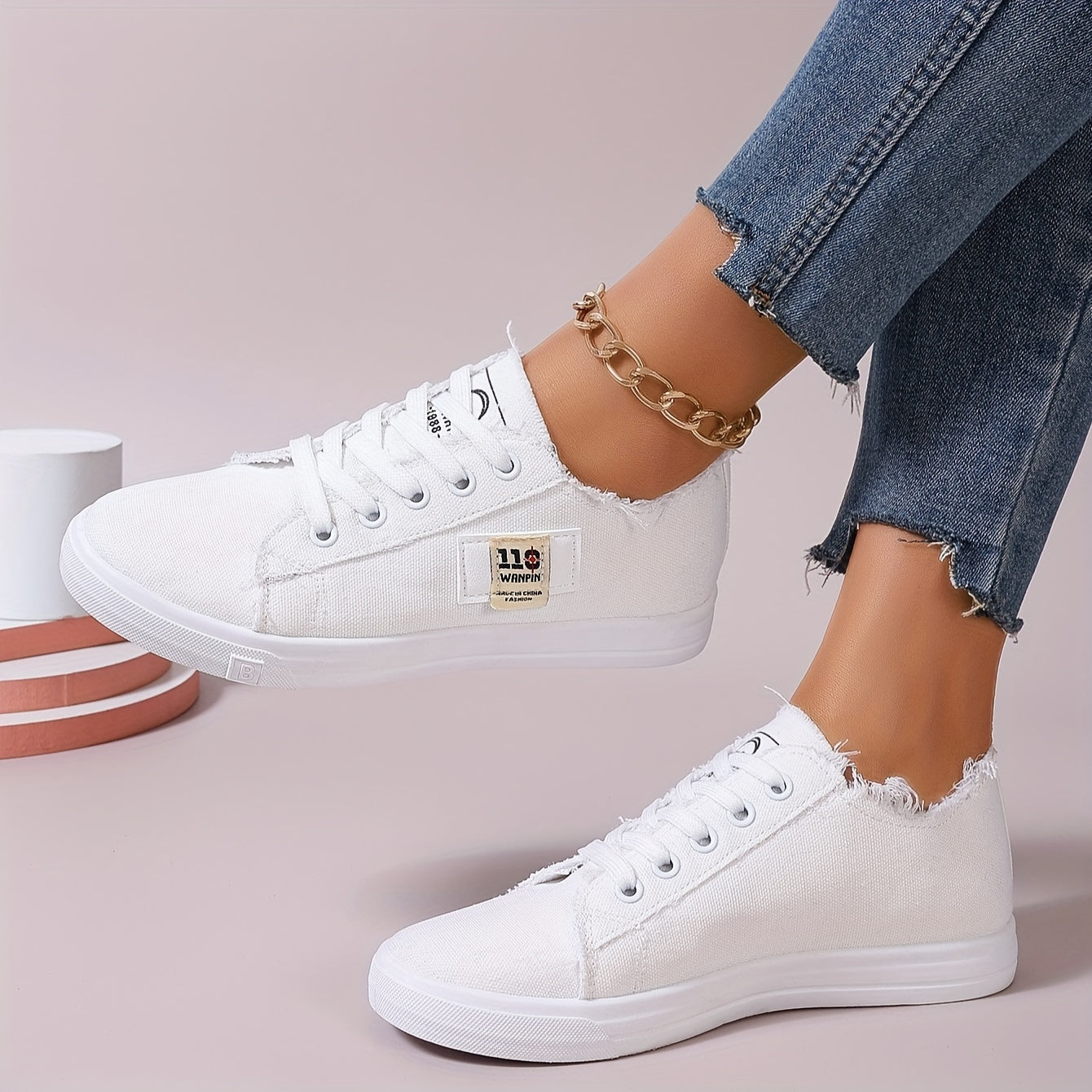 Orthopedische Lichtblauwe Sneakers - Eva