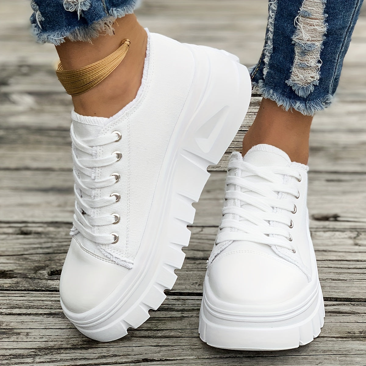 Orthopedische Sneakers Zwart-Wit - Eva