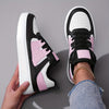 Orthopedische Sneakers Zwart-Roze - Lisa