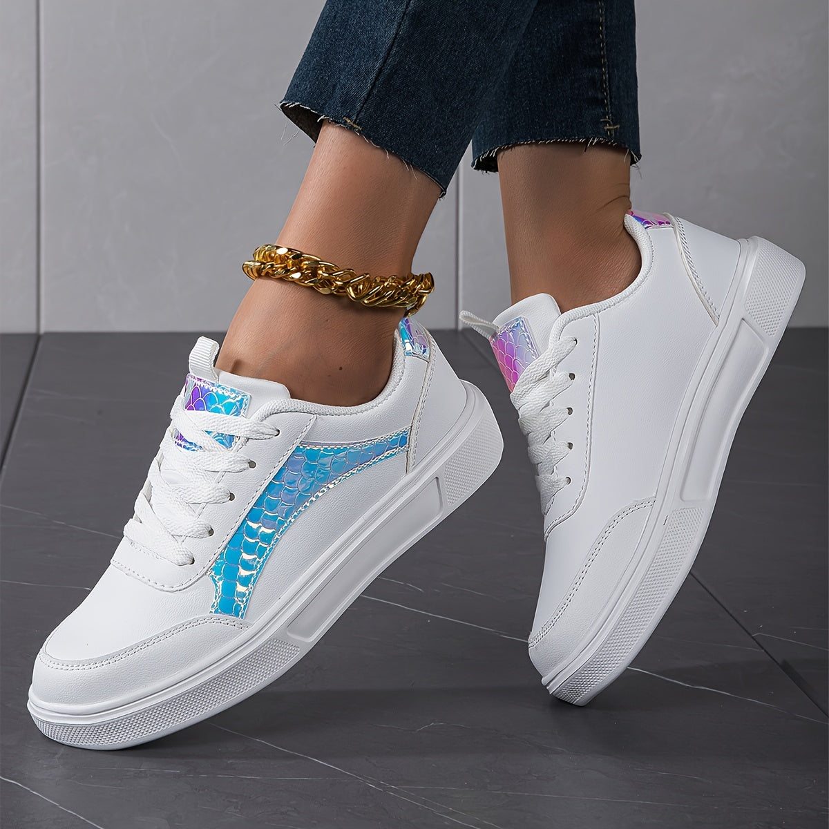 Orthopedische Witte Sneakers - Emma