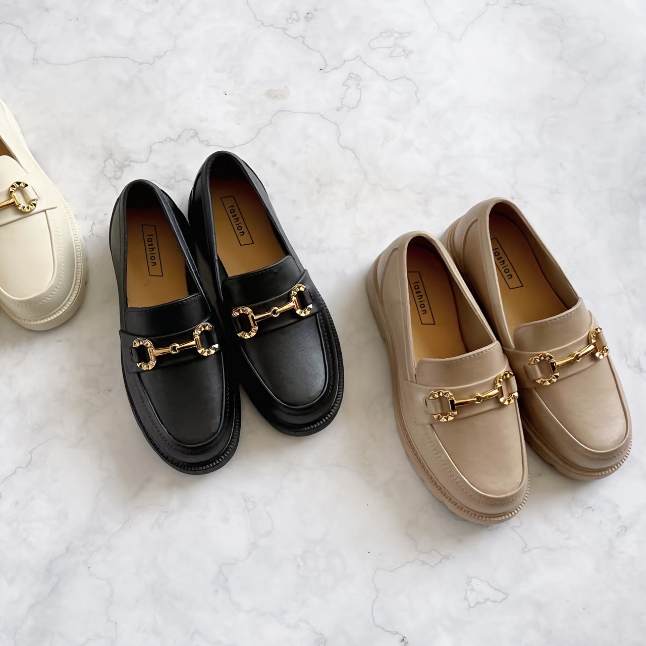 Orthopedische Zwarte Loafers - Laura