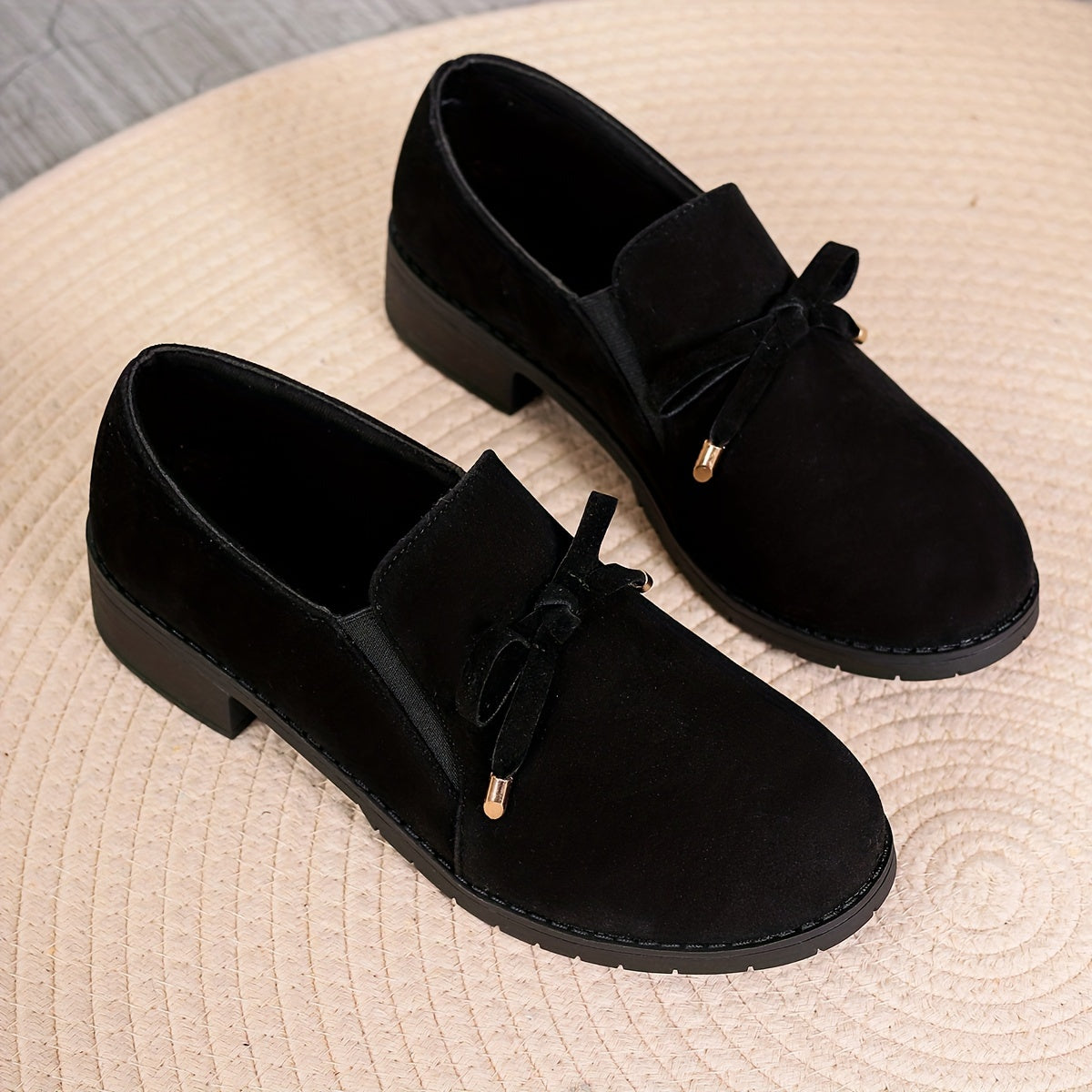 Orthopedische Zwarte Loafers - Emma