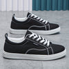 Orthopedische sneakers van zwart canvas - Leon