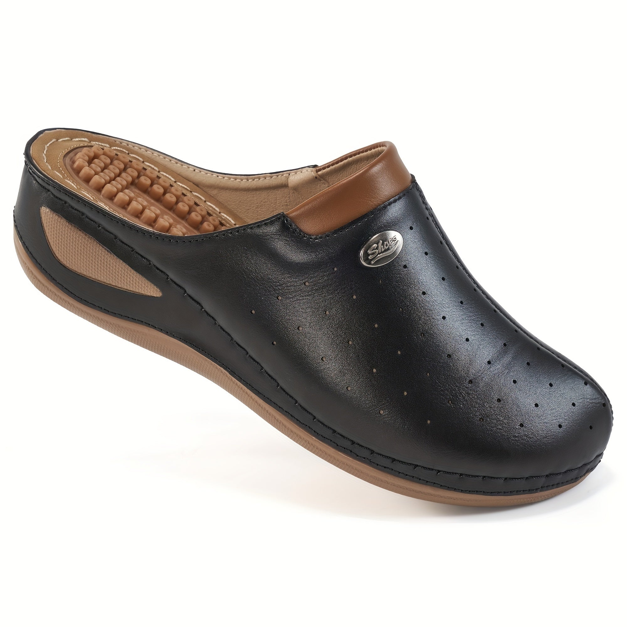 Orthopedische Zwarte Slippers - Max