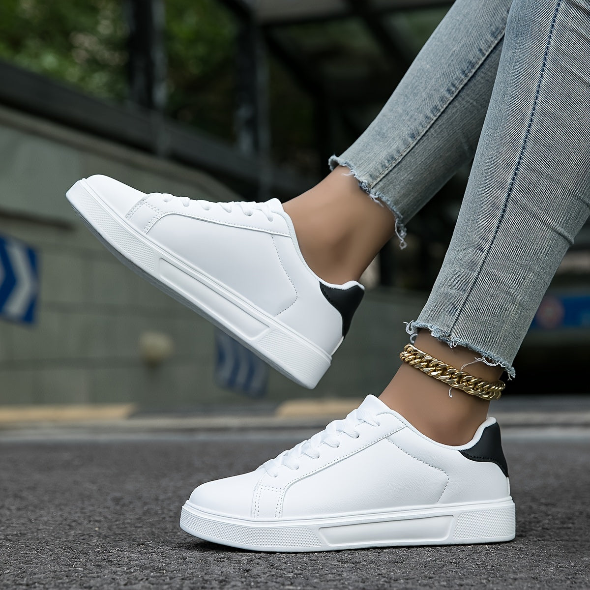 Orthopedische Witte Sneakers - Lisa