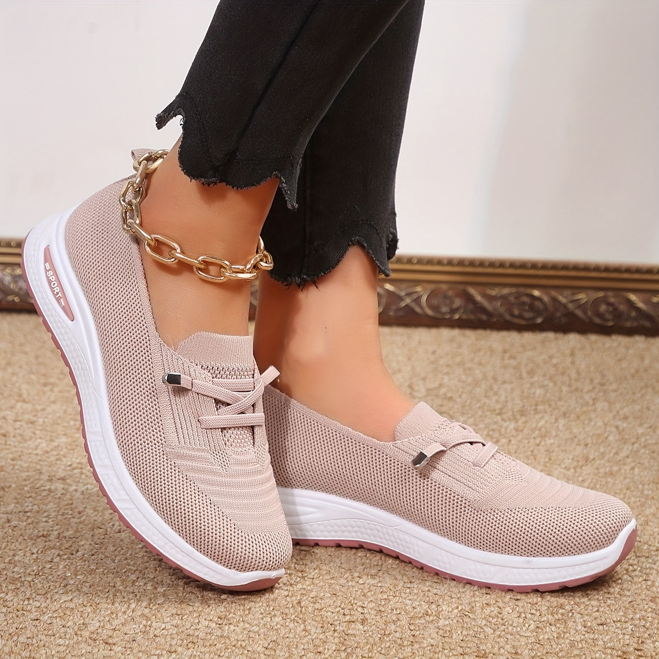 Orthopedische Sportieve Sneakers Zwart - Emma