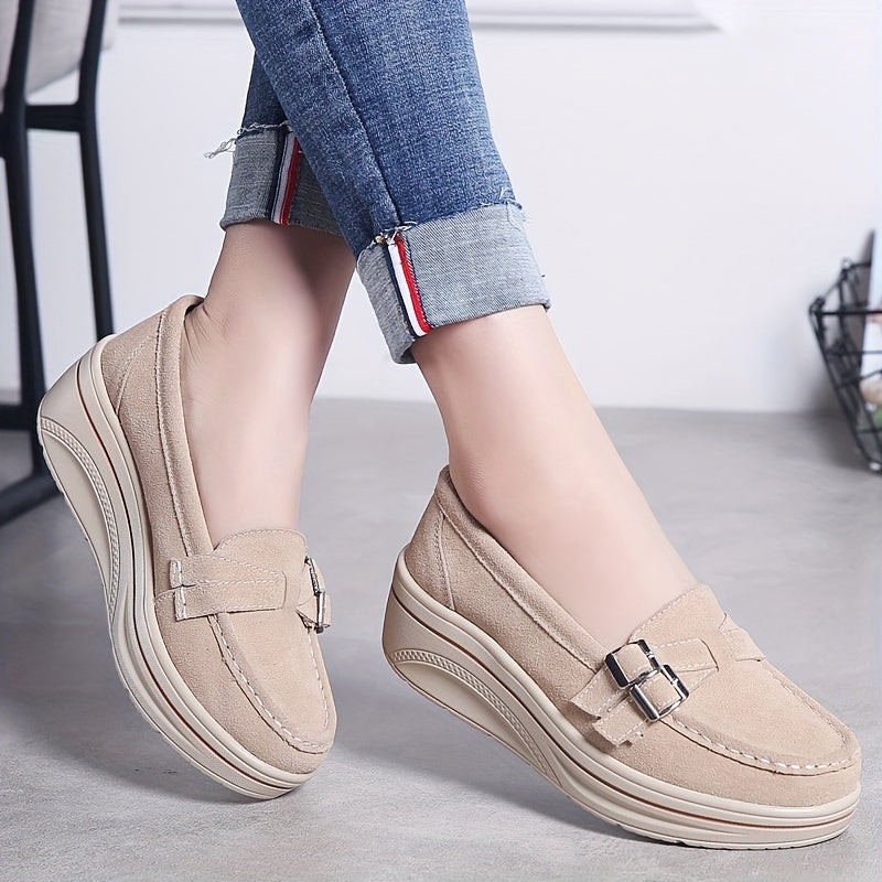 Orthopedische Khaki Loafers - Anna