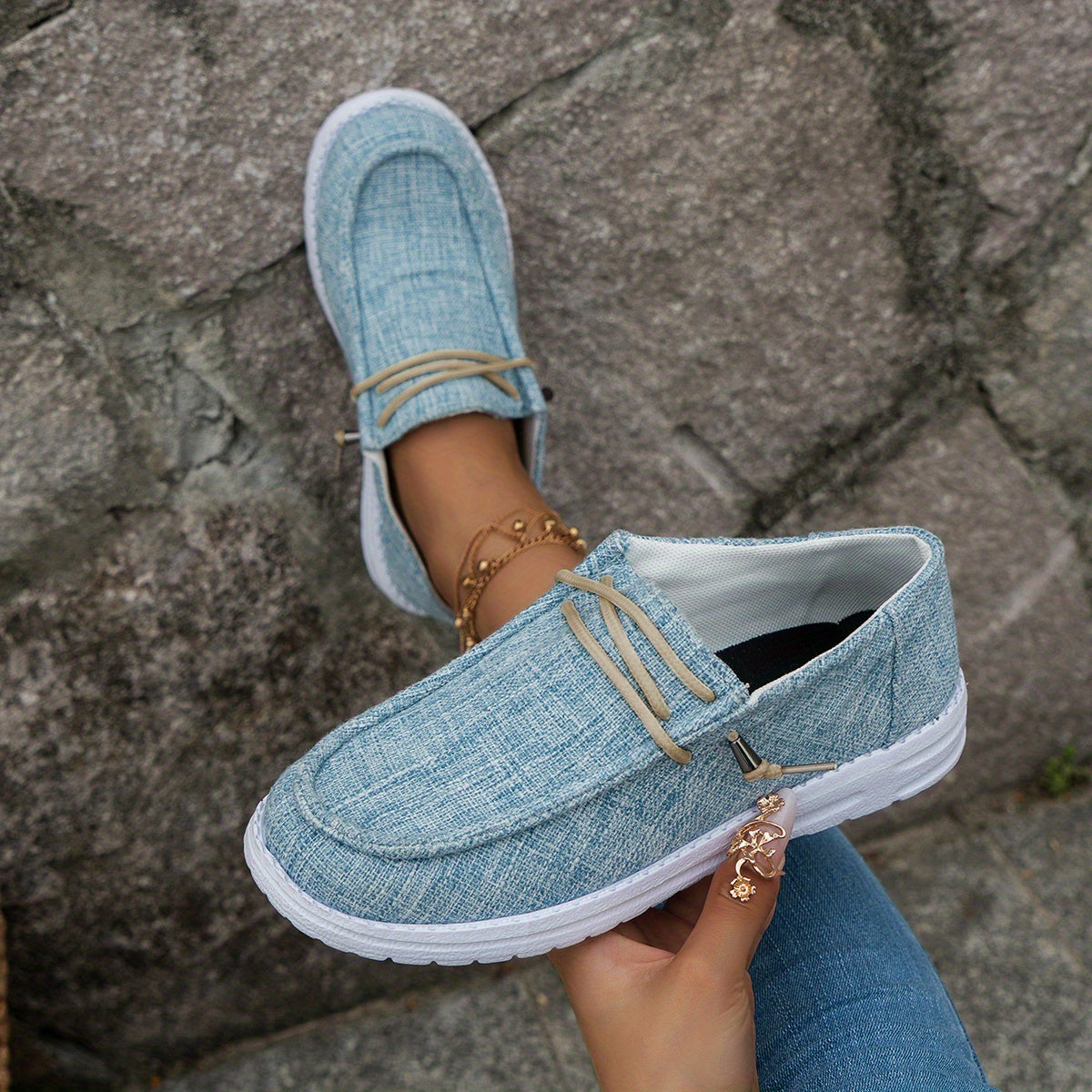 Orthopedische Denim Loafers - Mia