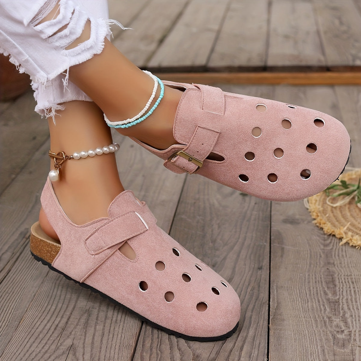 Orthopedische Comfortabele Roze Sandalen - Emma