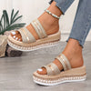 Orthopedische Glamoureuze Gouden Sandalen - Maria