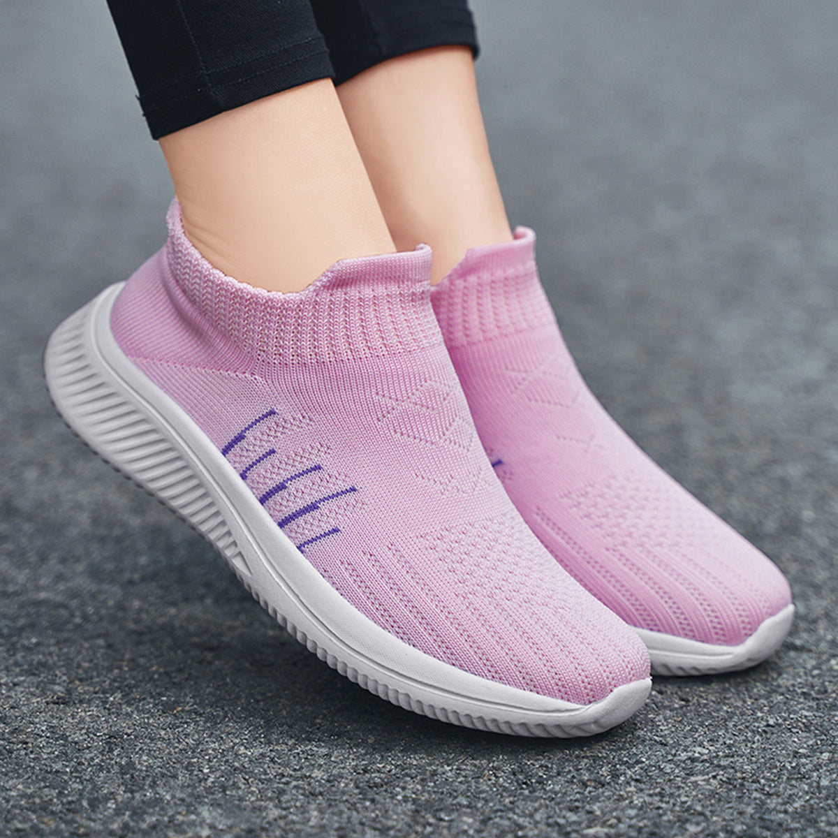 Orthopedische Roze Sneakers - Eva