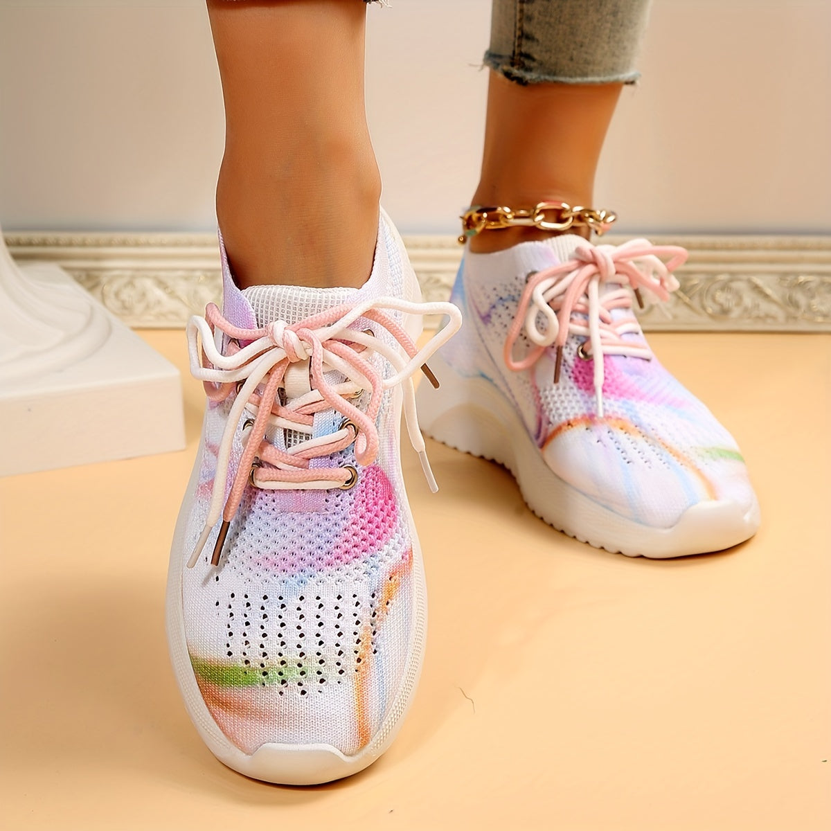 Orthopedische Multicolor Sneakers - Julia