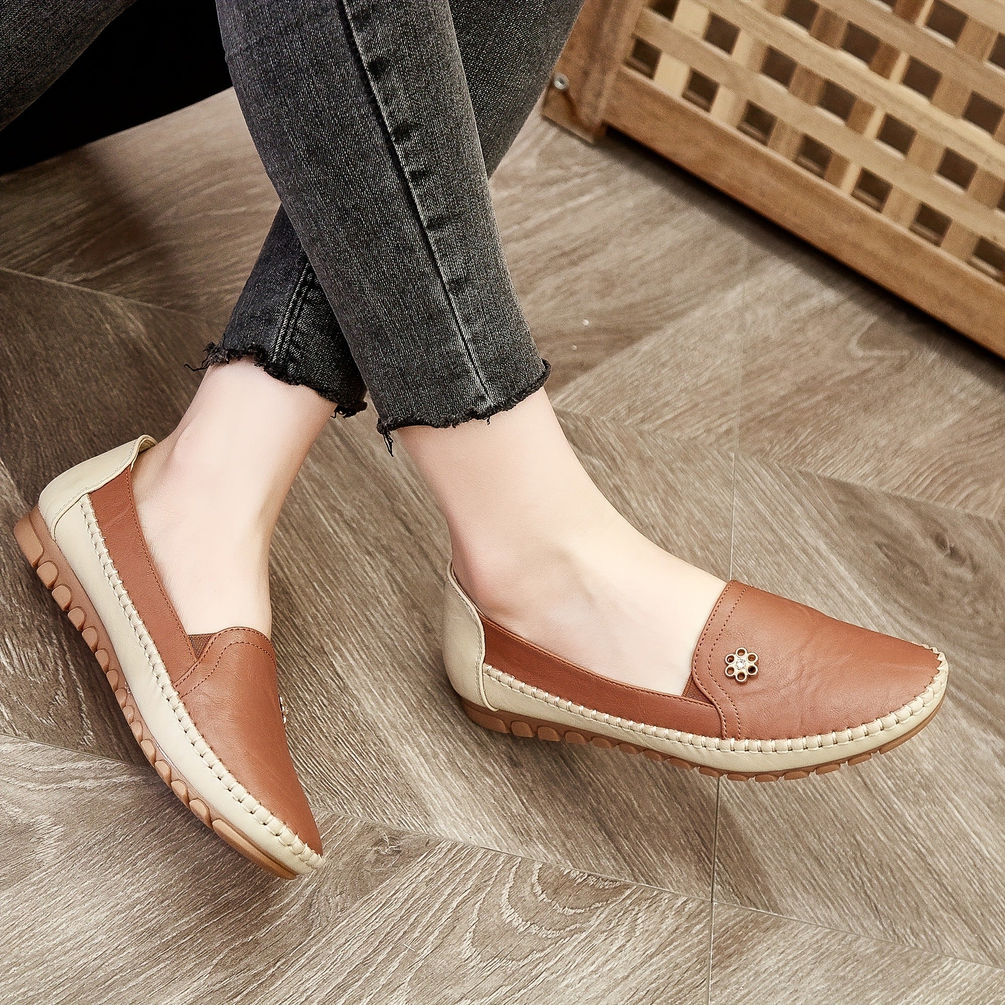 Orthopedische Zwarte Loafers - Anna